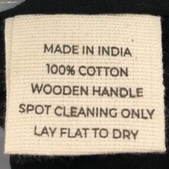 NEW - LAUDE THE LABEL Gabby Mini Macrame Black Curateur Bag - Picture 6 of 6